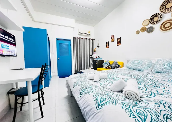 105 Budget Room, Wifiutilities Bangkoks Center Гостевой дом